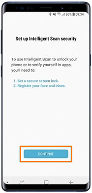 how to use samsung intelligent lock screen