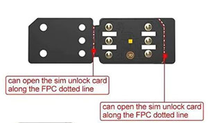 how does iphone unlock chip work