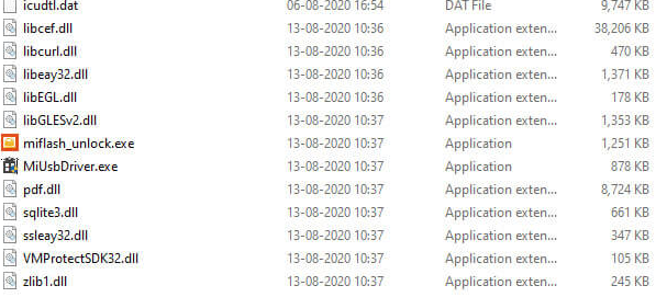 unlock bootloader on xiaomi or redmi with miflash unlock exe