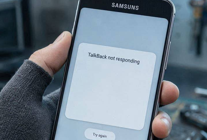 samsung frp bypass talkback not working