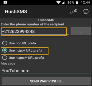 send wpa push sl