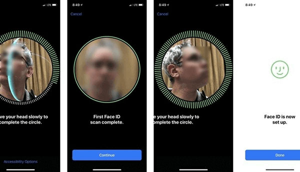 check face id settings to fix requiring passcode to enable face id