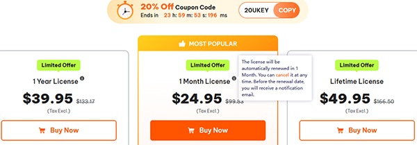 tenorshare 4ukey for android pricing