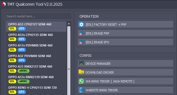 tmt qualcomm tool v20