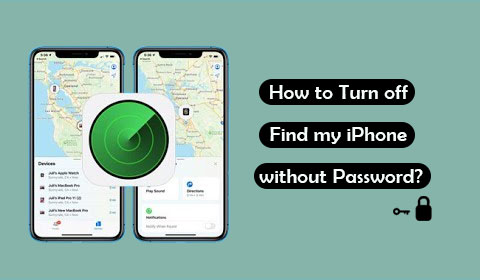 how to turn off find my iphone without password