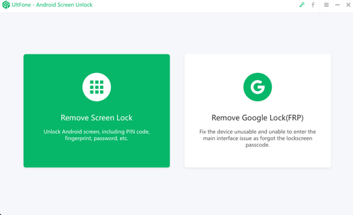 ultfone android unlock