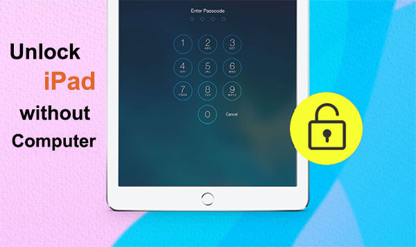 how to unlock ipad passcode without computer