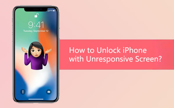 how to unlock iphone with unresponsive screen