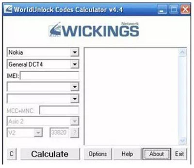 worldunlock codes calculator app