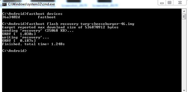 how to flash twrp recovery
