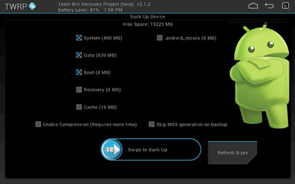 android full backup via twrp recovery