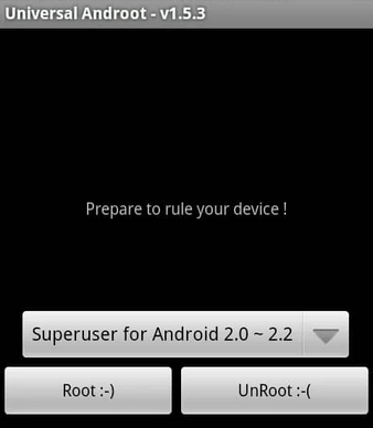 how to root an android device without pc via universal androot
