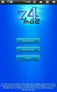 root tool for android phone like z4root