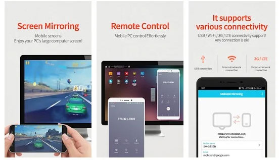apps to cast phone to pc like mobizen