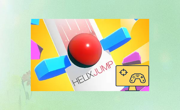 how to play helix jump on pc