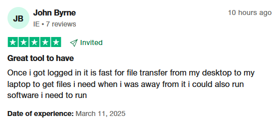 positive teamviewer review