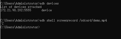 screen record android on computer without root with adb