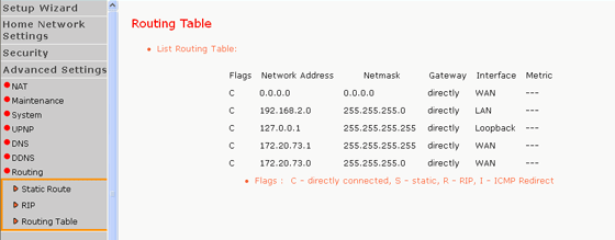 check router settings