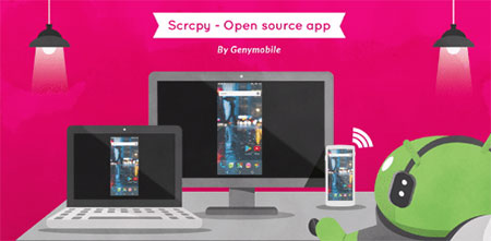 how to share android screen to pc using scrcpy
