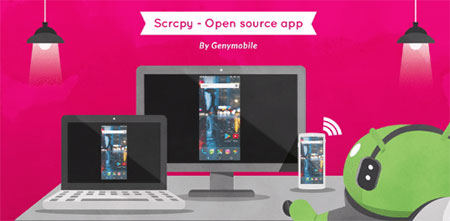 remotely control android from pc with scrcpy