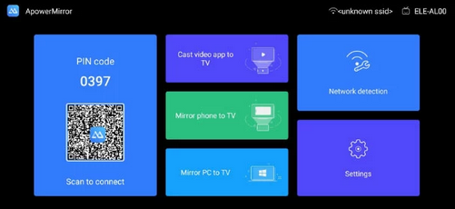 mirror pc screen to tv with apowermirror