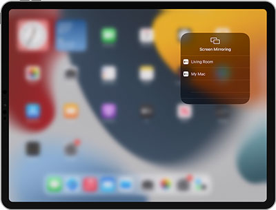 share ipad screen to macbook with reflector