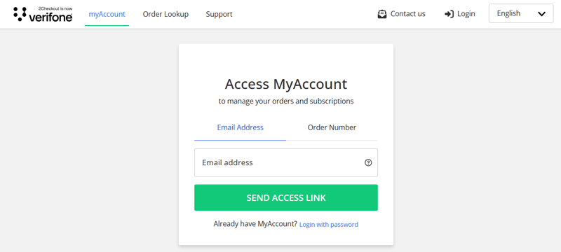 access myaccount