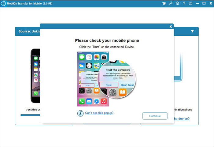 import contacts from iphone to ipad with one click