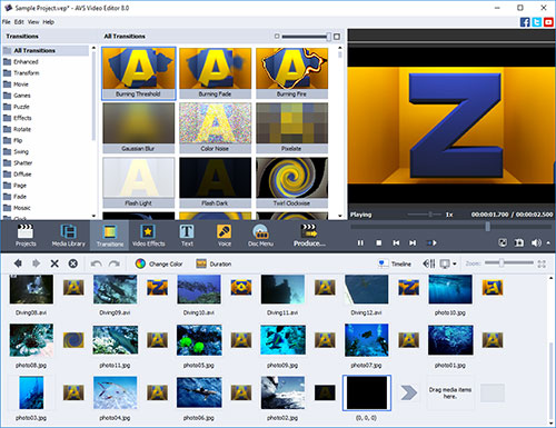 avi video editor like avs video editor