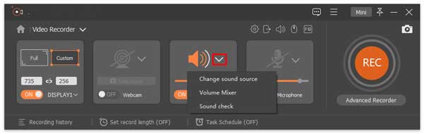 change sound source