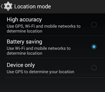 change location on hily app from settings on android
