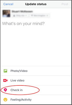 custom location tag on instagram with facebook