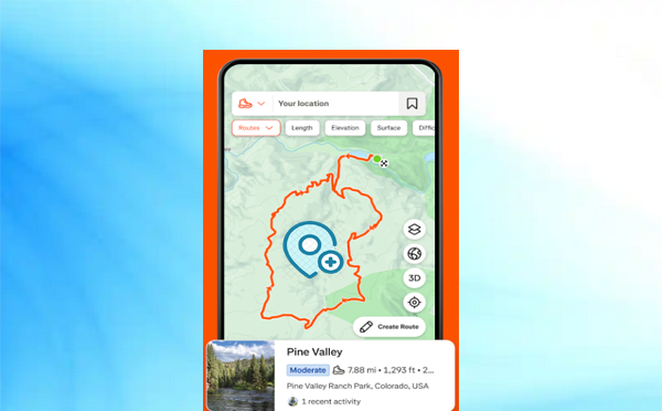 how to change location on strava app