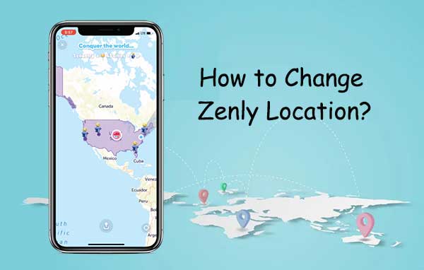 how to change zenly location