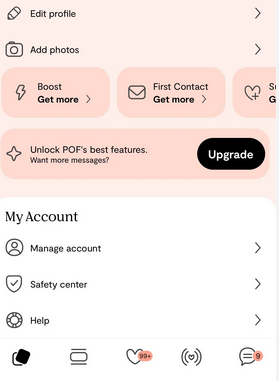 change location on pof profile
