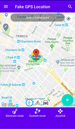 how to change snap location without computer via fake gps location app