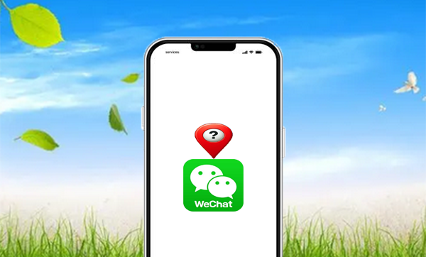 fake wechat location