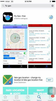 how to use fly gps for pokemon go on iphone