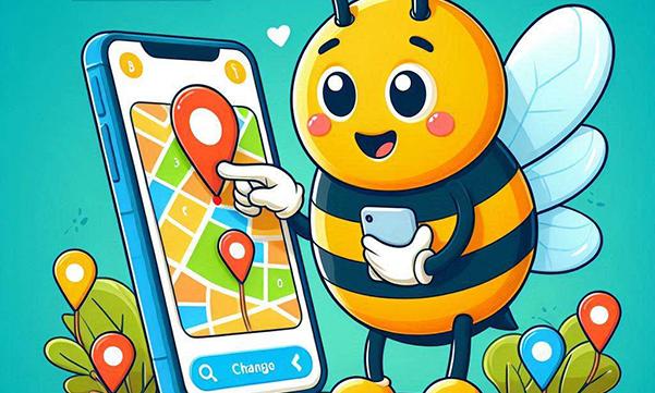 how to change location on bumble