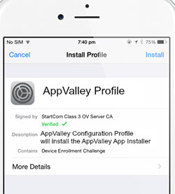 download and install appvalley
