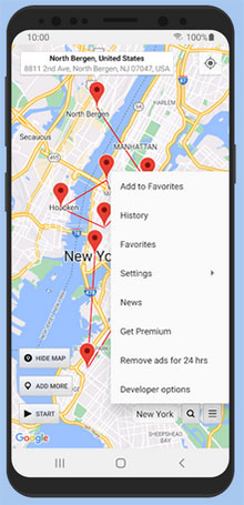 how to trick your phone location on android using location changer