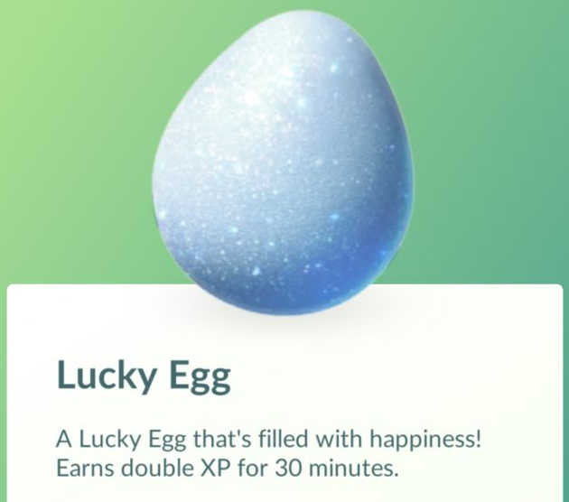 lucky egg pokemon go