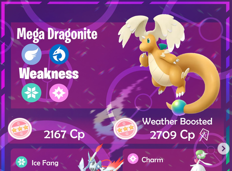 mega dragonite pokemon go