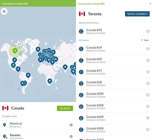 change iphone location with nordvpn