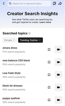 change location on tiktok by following different creators