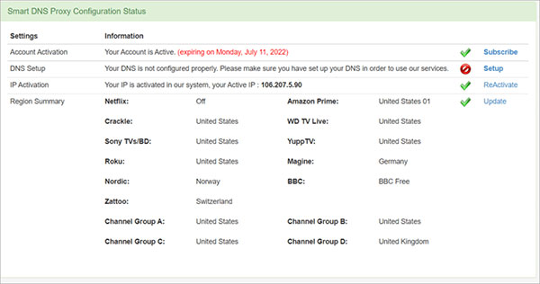 change country on netflix account with smart dns