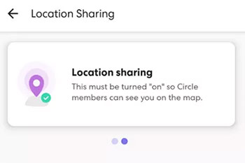 turn off circle location on life360 directly