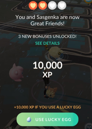 how to use lucky egg pokemon go