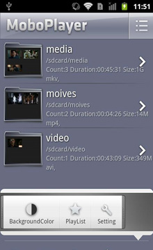 play avi videos on android
