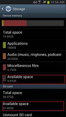 free up storage to fix phone running slow